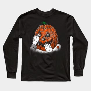 Pumpkin Face Long Sleeve T-Shirt